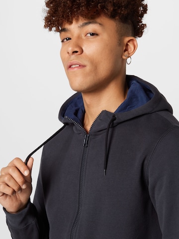 s.Oliver Zip-Up Hoodie in Blue