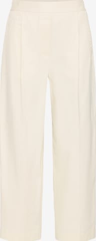 ICHI Bő szár Élére vasalt nadrágok 'IHFUNI' - bézs: elől