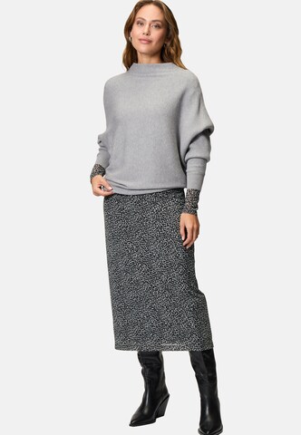 zero Pullover mit Turtleneck in Grau
