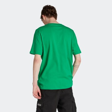 Tricou 'Trefoil Essentials' de la ADIDAS ORIGINALS pe verde