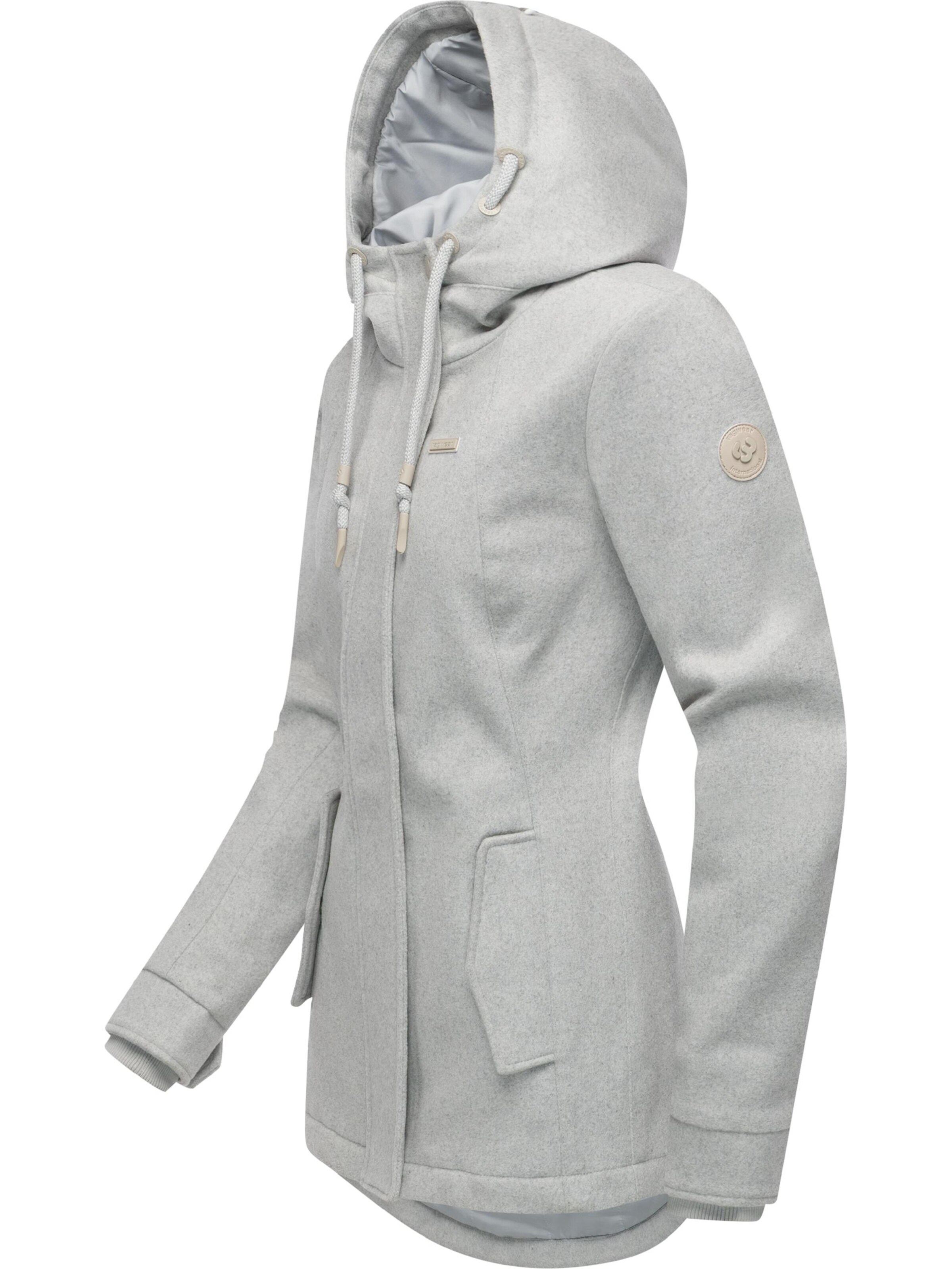 Ragwear Between-season jacket 'Monadde' in Grey