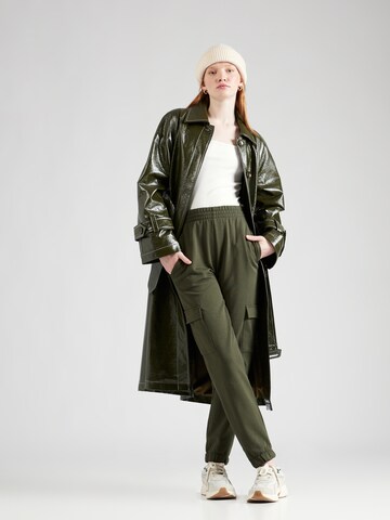 ABOUT YOU Tapered Pants 'Lexa' in Green