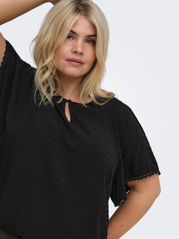 Camicia da donna 'CARTamara' di ONLY Carmakoma in nero