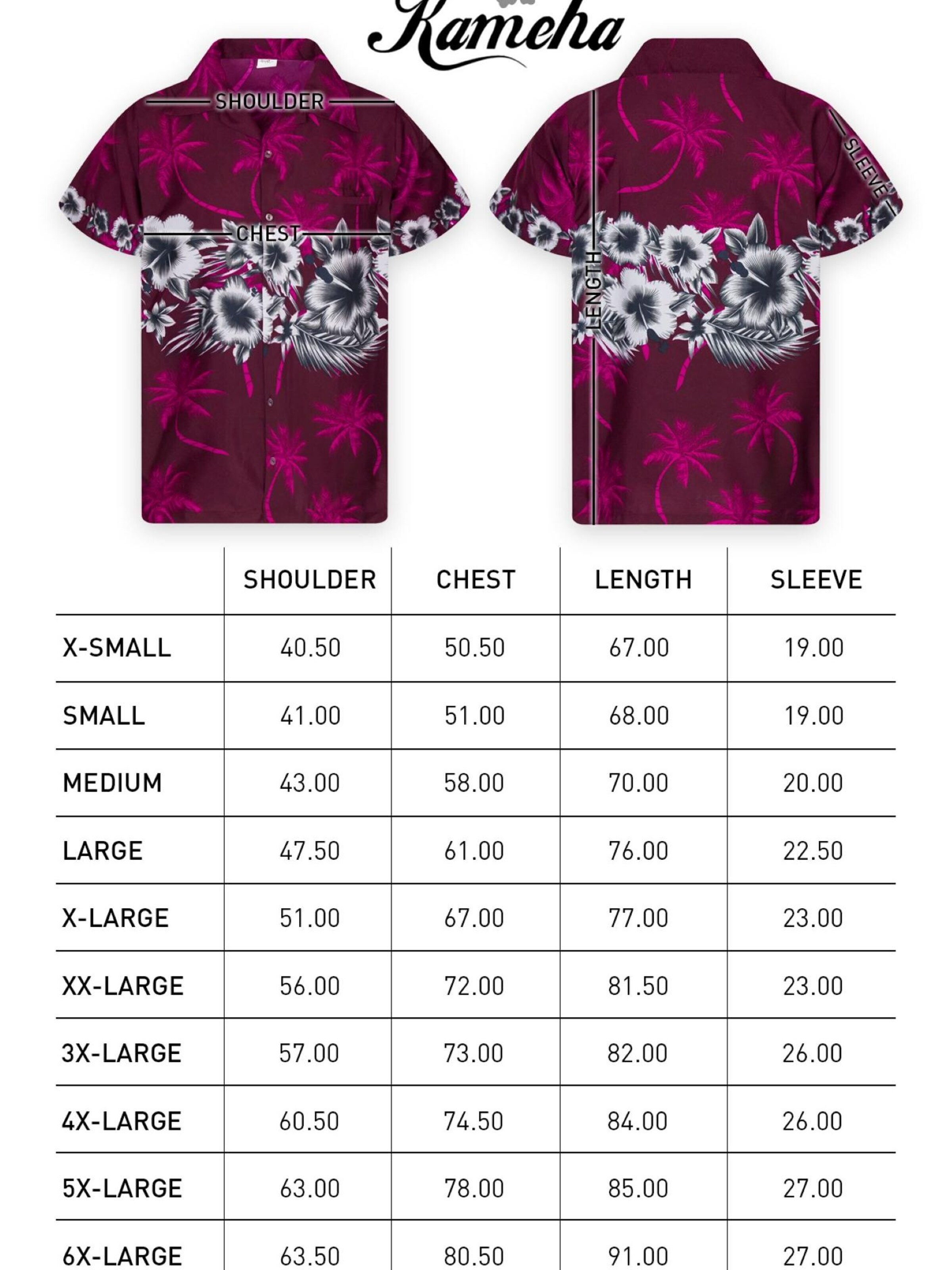 King Kameha Blouse 'Flower Chest' in Lila