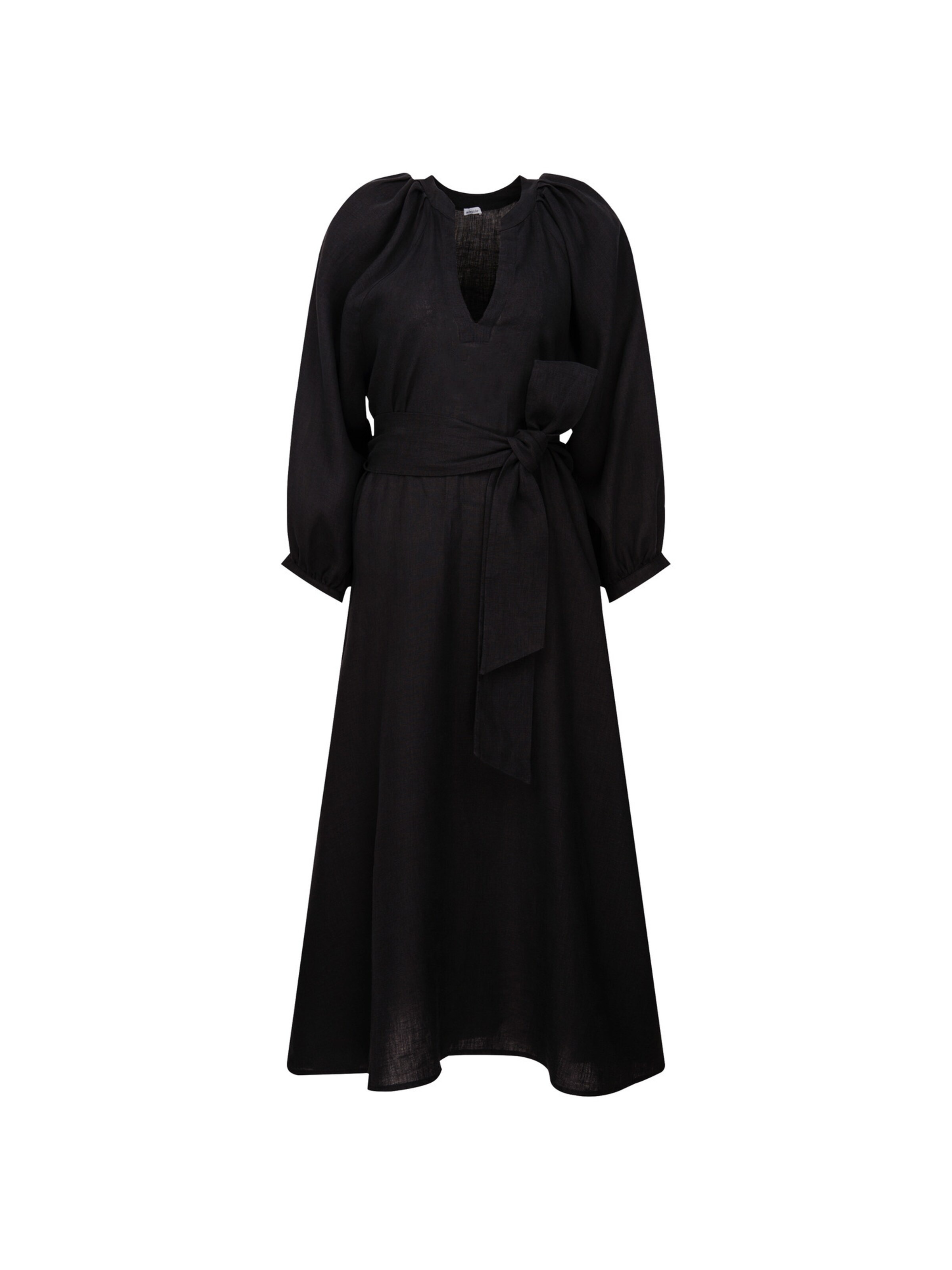 Robe 'Schwarze Rose' SEIDENSTICKER en noir : devant