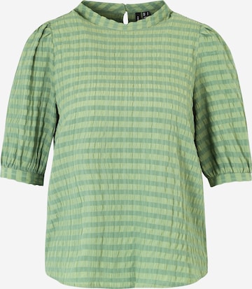 VERO MODA T-Shirt 'ENGA' in Grün: predná strana