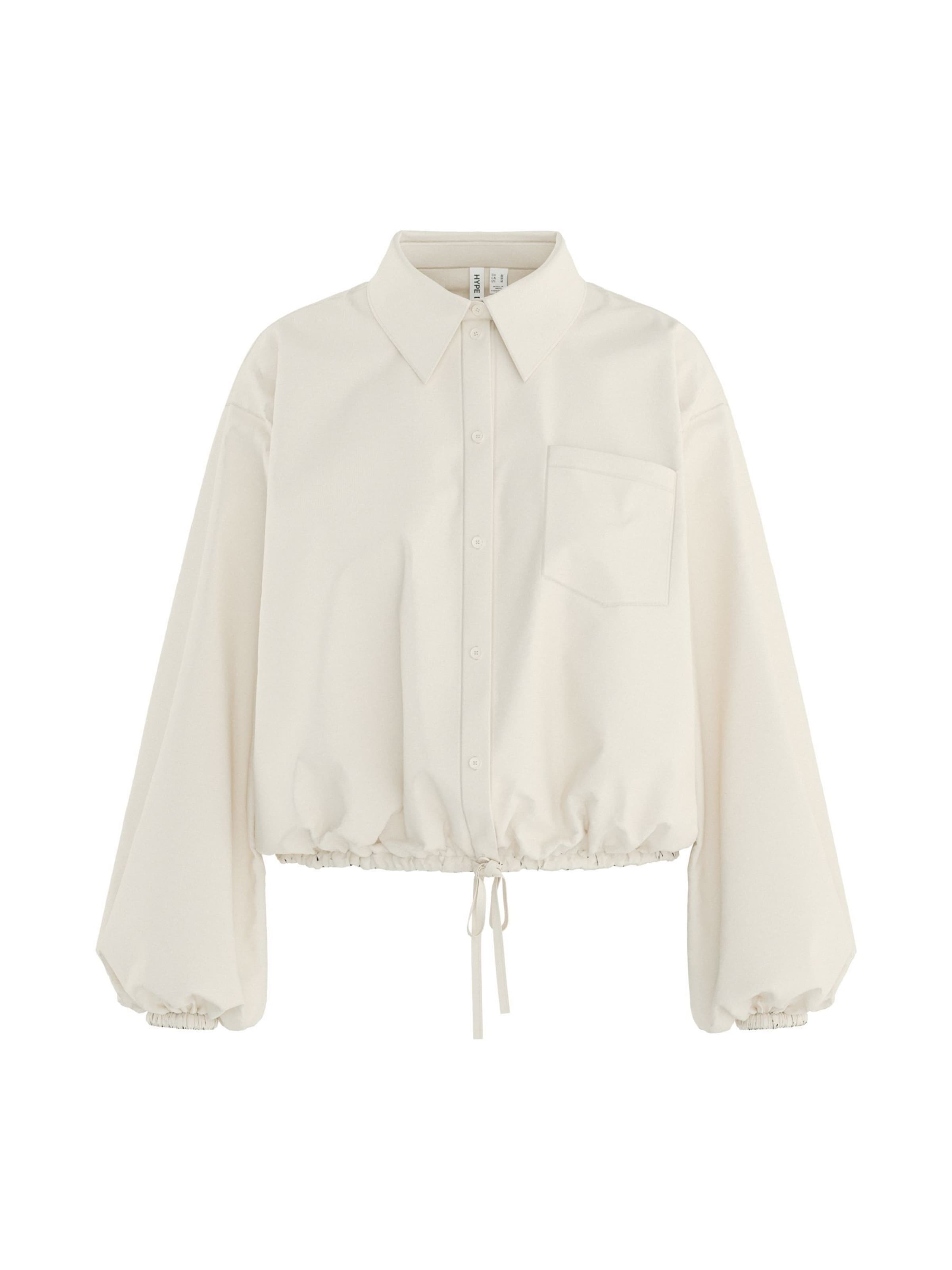 HYPEDROP Chemisier 'HDKaren' en S en beige clair, Vue avec produit
