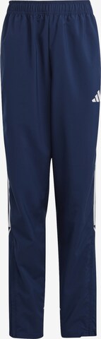 ADIDAS PERFORMANCE Workout Pants 'Tiro 23 League' in Blue: front