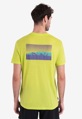 T-Shirt fonctionnel 'Tech Lite III' ICEBREAKER en jaune