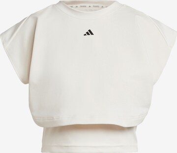 ADIDAS PERFORMANCE Sports Top 'Power' in White: front