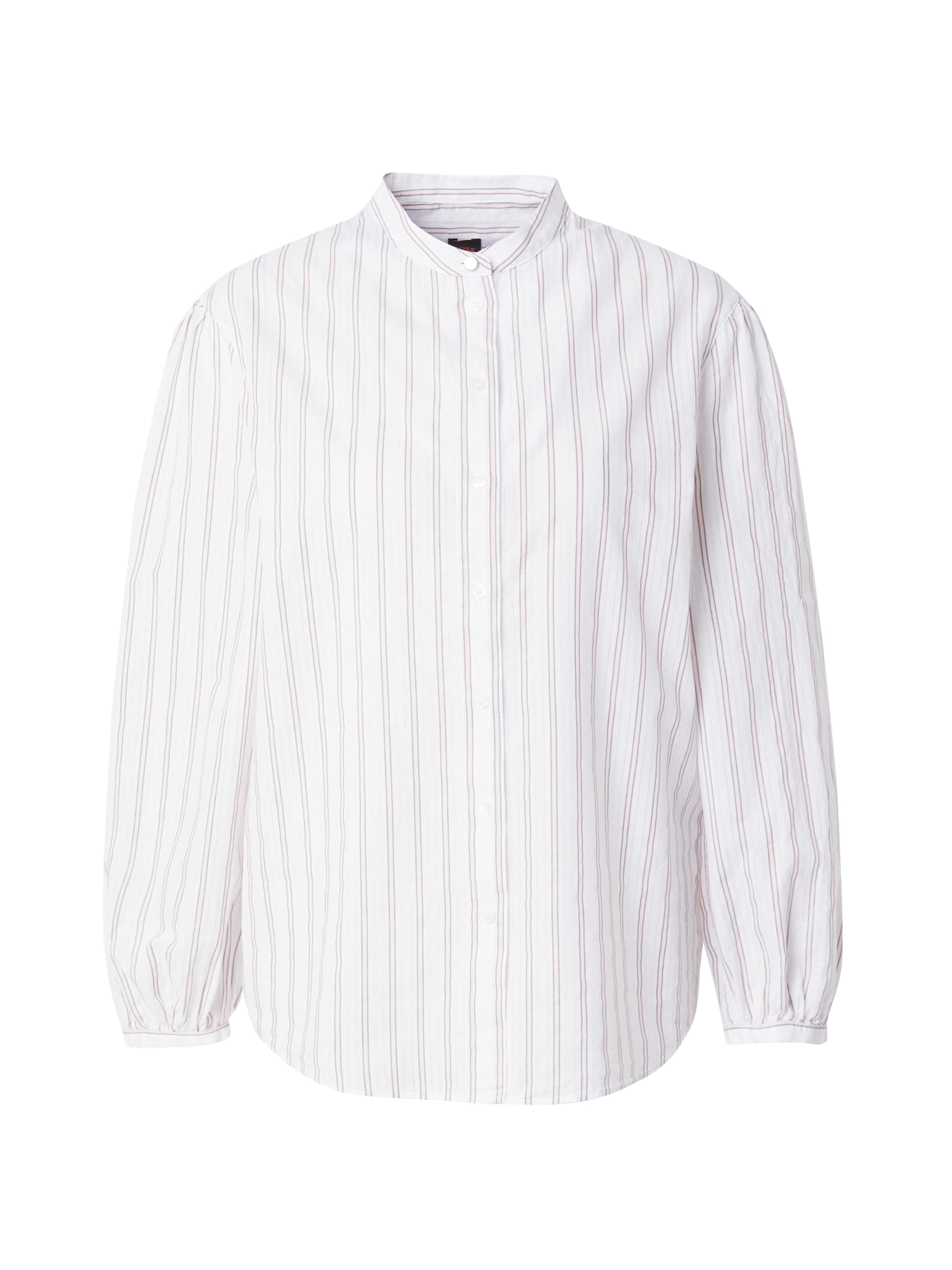 BOSS Pluus 'Bilast', värv valge: eest vaates