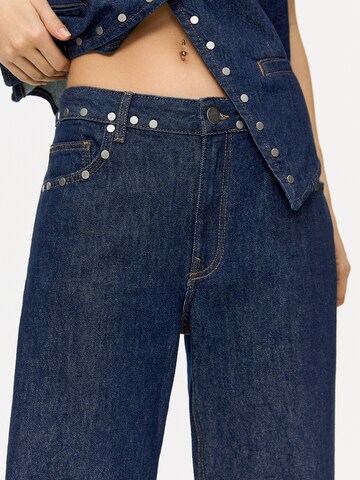Wide leg Jeans di Pull&Bear in blu