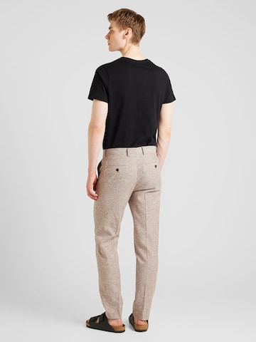 JACK & JONES Slimfit Anzug 'JJ RIVIERA' in Braun