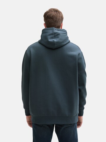 TOM TAILOR Men + Sweatshirt in Blauw