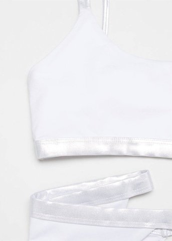MANGO TEEN Bikini 'Ari' in White