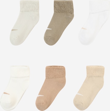 Chaussettes Nike Sportswear en beige : devant