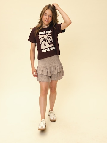 Looxs Revolution Shirt in Bruin: voorkant