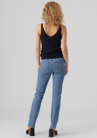 VERO MODA Knitted top 'VMNEW LEX' in Black