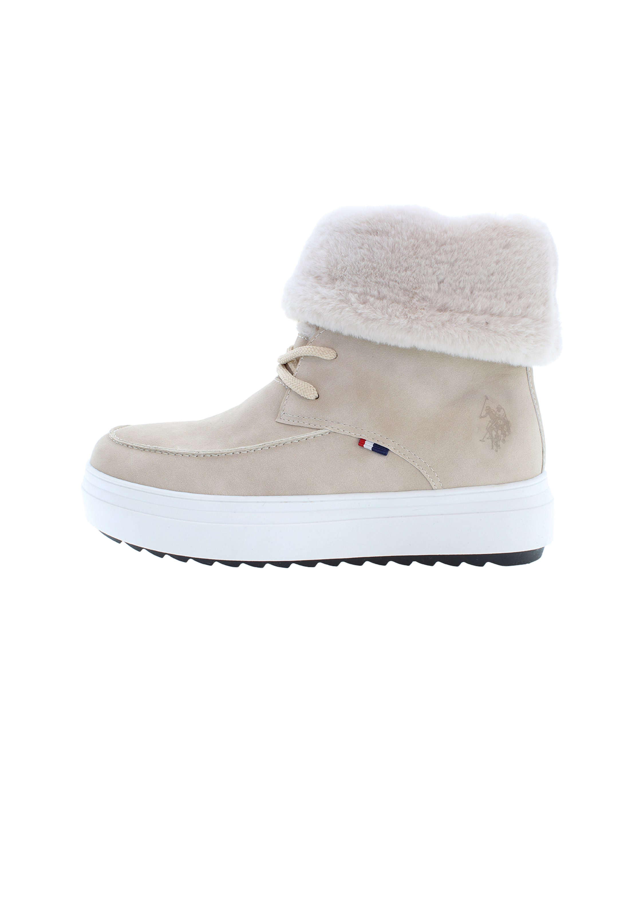 U.S. POLO ASSN. Bootie in Beige: front