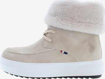 Stivaletto di U.S. POLO ASSN. in beige: frontale