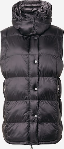 No. 1 Como Vest 'MILLE' in Black: front