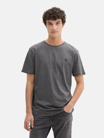 TOM TAILOR DENIM Shirt in Black: front