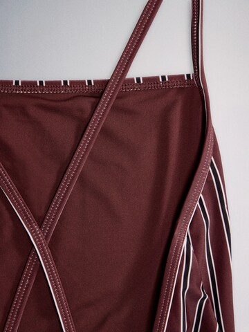 The Set Swimsuit in Brown