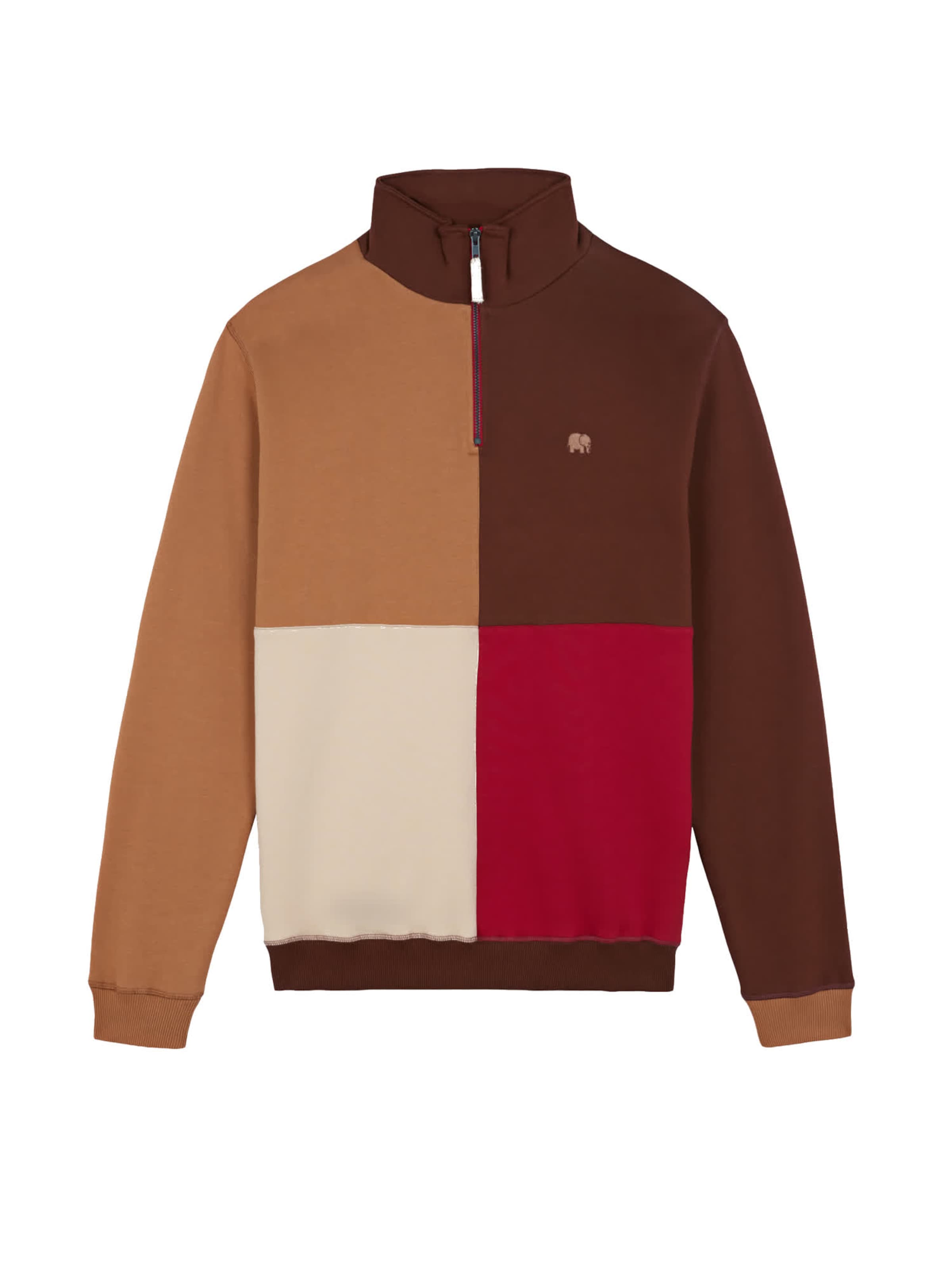 Trendsplant Bluza rozpinana w kolorze brązowy: przód