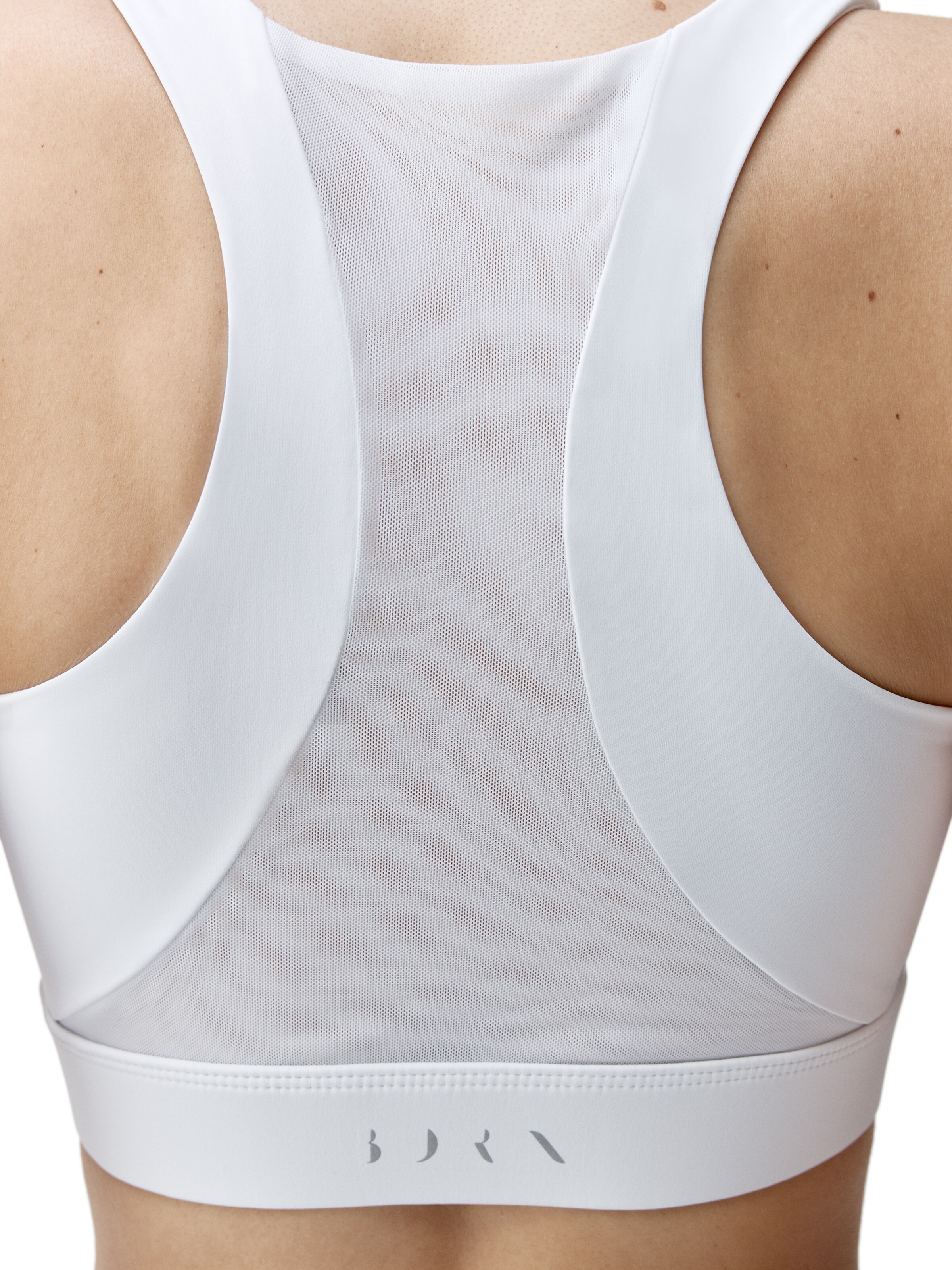 Born Living Yoga Bralette Sports bra ' Padma 2.0 ' in White