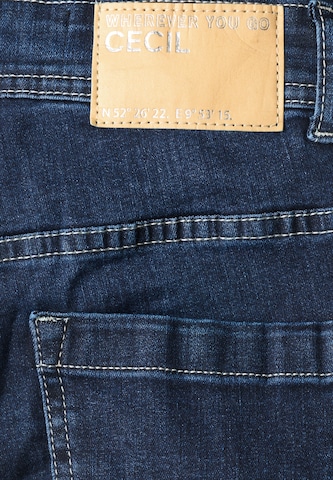 CECIL Boot cut Jeans 'Toronto' in Blue