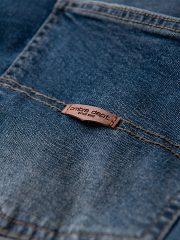 Ombre Regular Jeans in Blauw