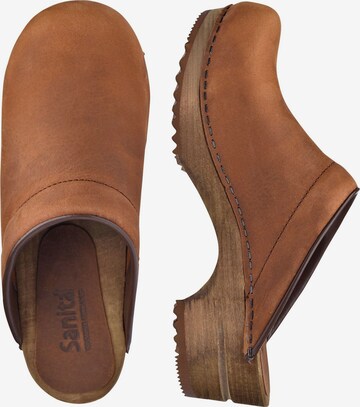 SANITA Clogs in Brown