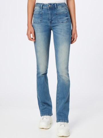 FREEMAN T. PORTER Flared Jeans 'Grace' in Blauw: voorkant