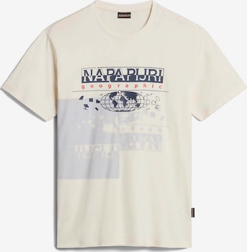 NAPAPIJRI Shirt 'S-Argus' in Beige: predná strana