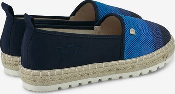 TOM TAILOR DENIM Espadrilles in Blauw