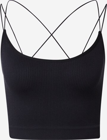 BDG Urban Outfitters Top 'CINDY' in Zwart: voorkant