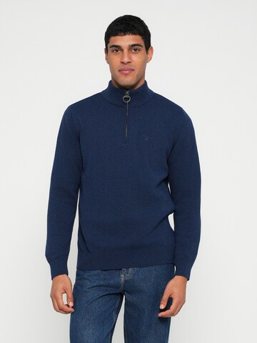 Barbour Pullover in Blau: Vorderseite