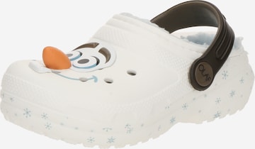 Crocs Nyitott cipők 'Frozen Olaf Classic' - fehér: elől