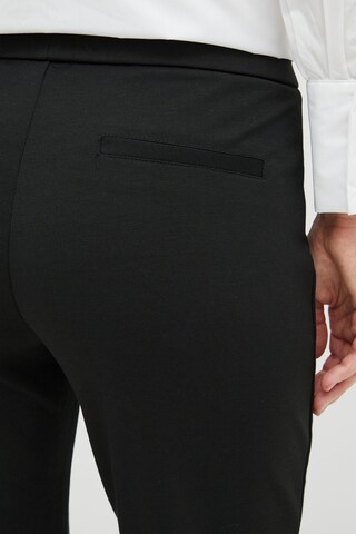 Flared Pantaloni 'Blazer' di Fransa in nero