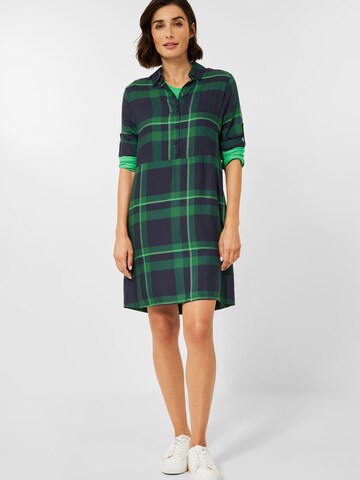 CECIL Shirt Dress in Green: front