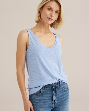 WE Fashion Sticktop i blå: forside