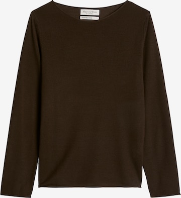 Pull-over Marc O'Polo en marron : devant