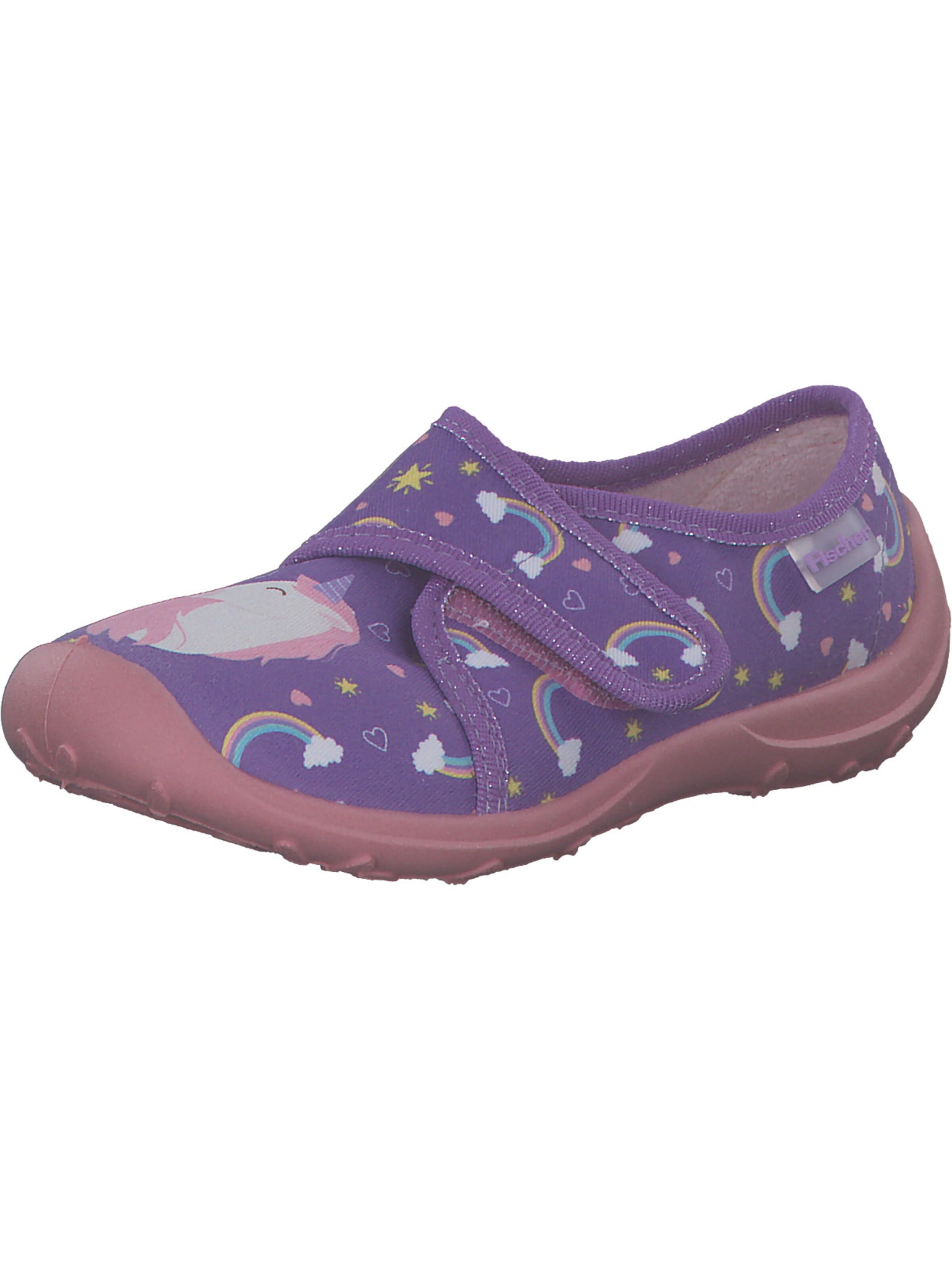 FISCHER Slippers in Purple: front