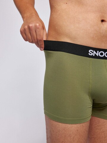 SNOCKS Boxershorts in Grün