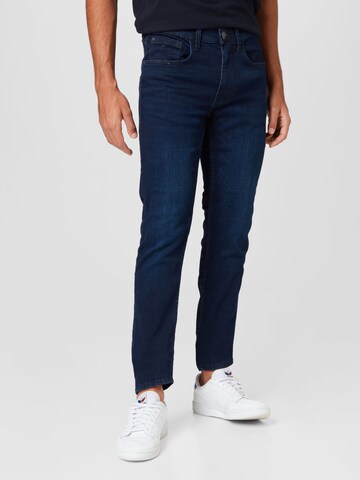 Coupe slim Jean 'Jet' BLEND en bleu : devant