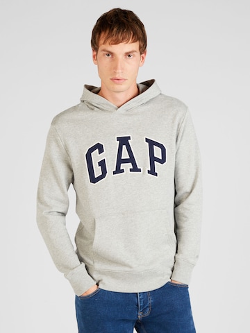 GAP Regular Fit Sweatshirt i grå: forside