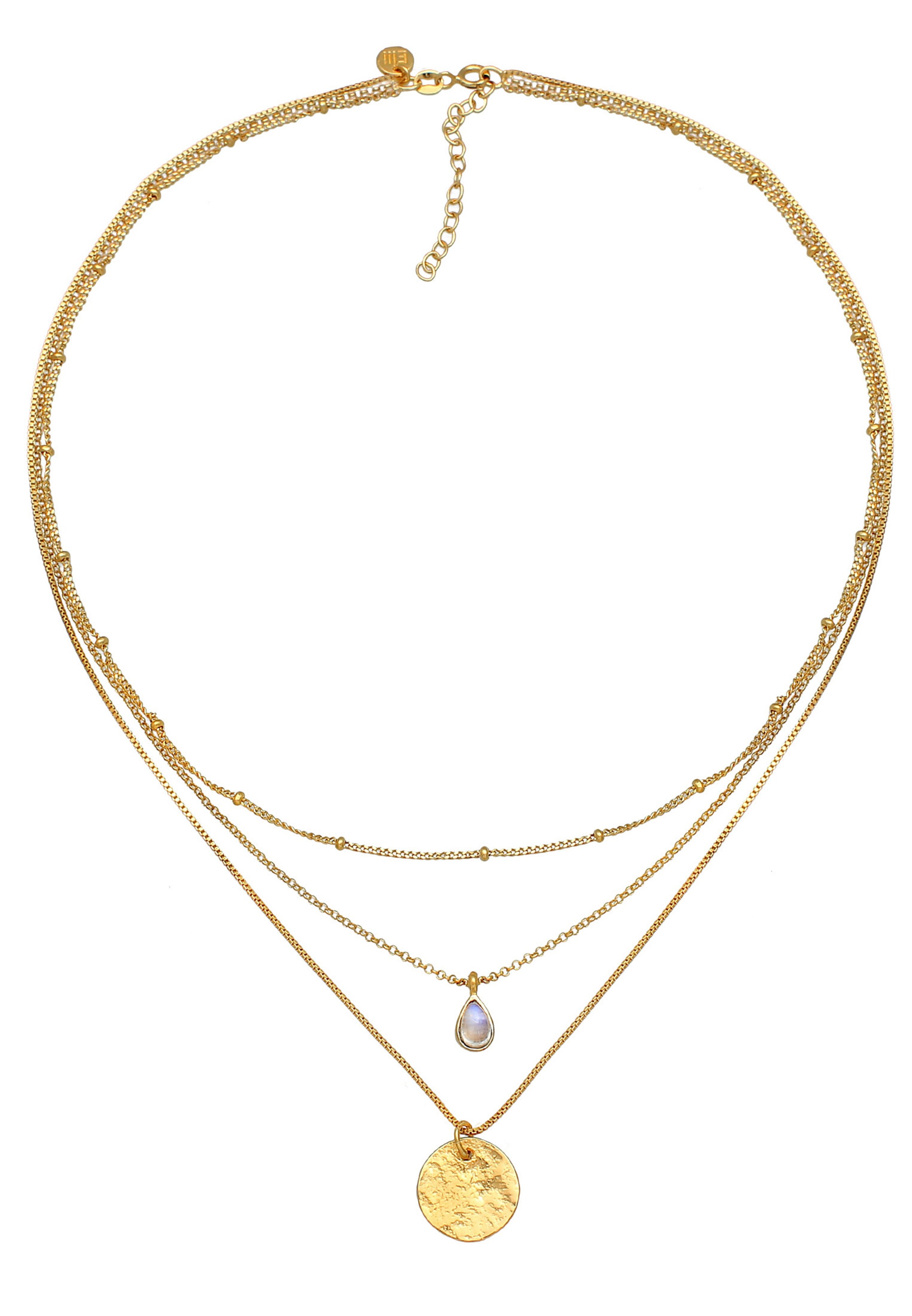 ELLI PREMIUM Kæde i guld: forside