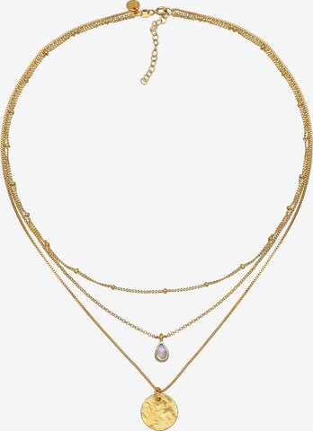 ELLI PREMIUM Halsband i guld: framsida