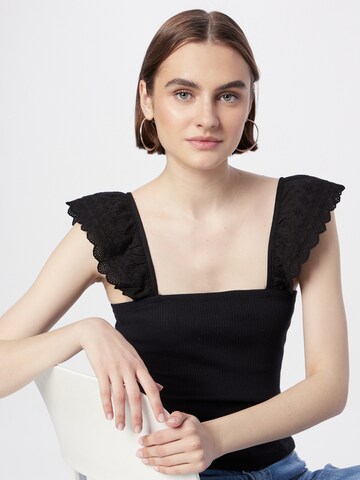 GAP - Top 'EYELET' em preto