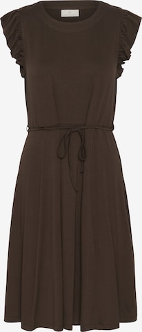 Robe 'KAbella' Kaffe en marron : devant